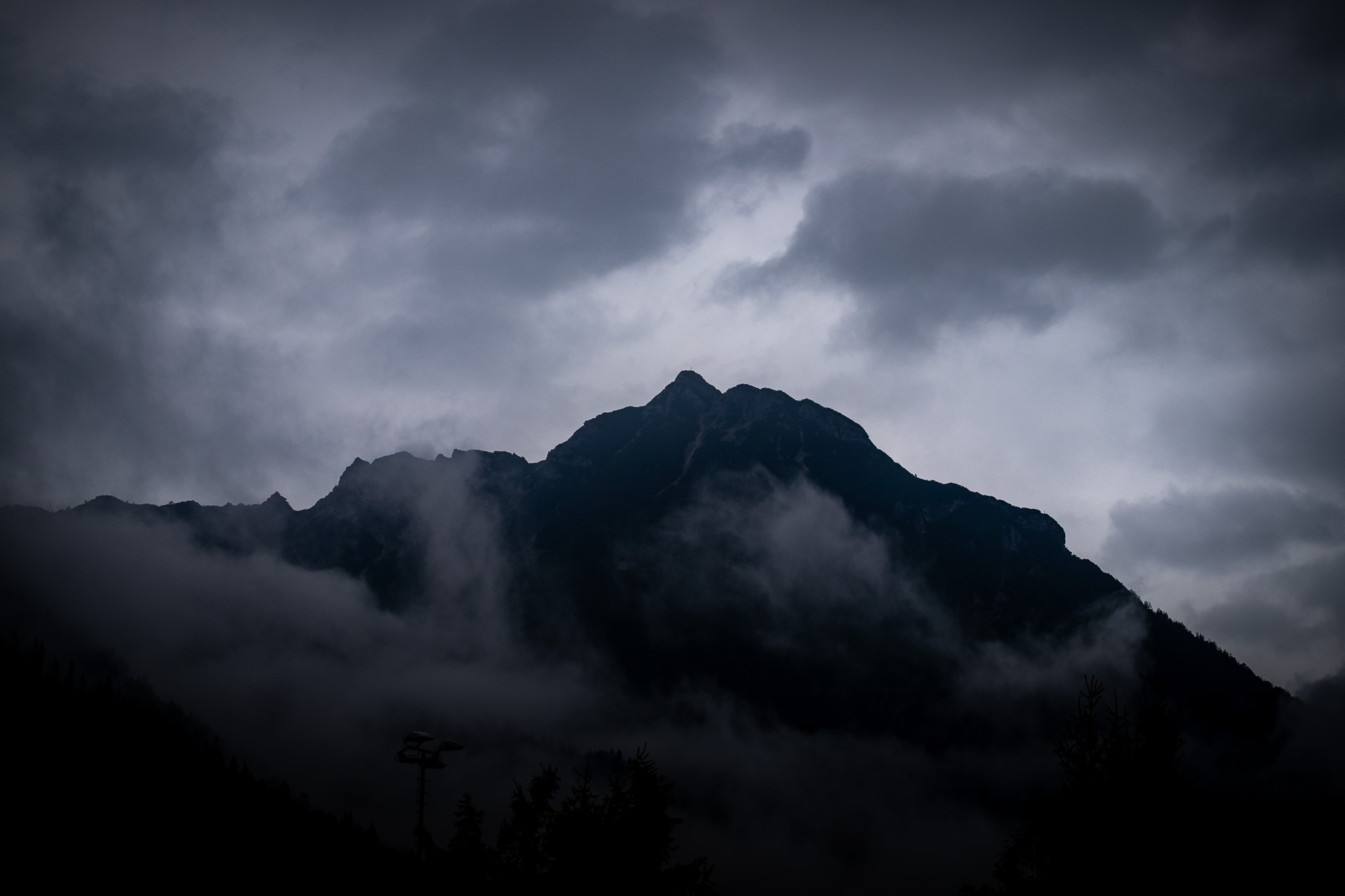 camping site by lake